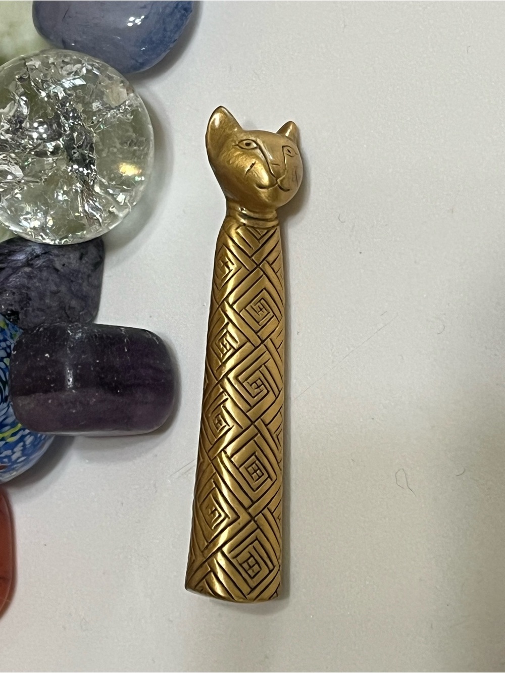 Egyptian Mummy Cat Brooch